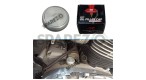 Royal Enfield GT and Interceptor 650cc Aluminium Machined Oil Filler Cap Silver - SPAREZO